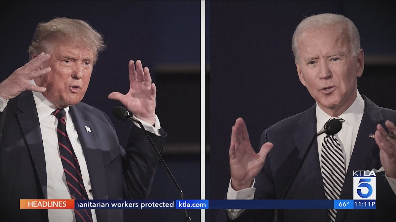 Biden, Trump set to face off in first presidential debate
