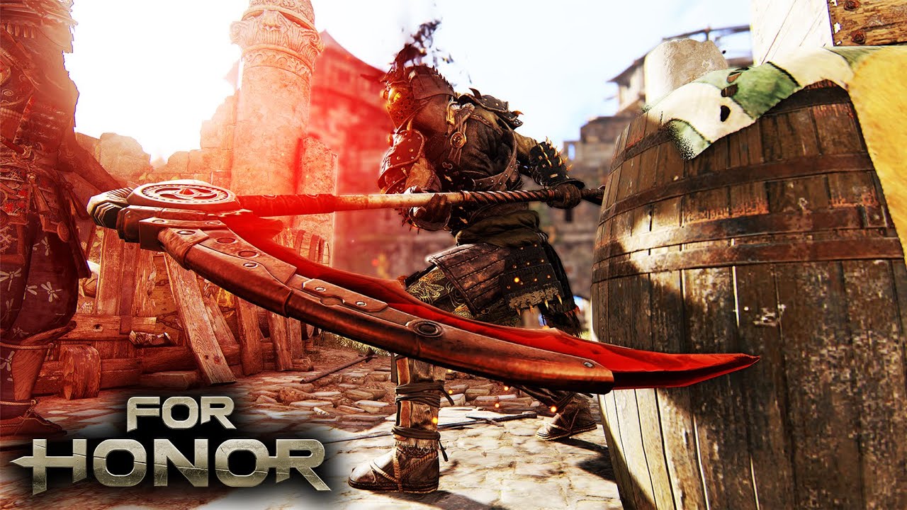 Orochi slices & deflects his way through hoards of enemies again [For Honor]