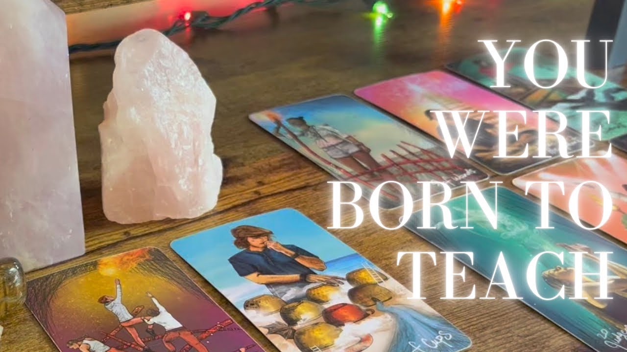 YOU ARE MEANT TO TEACH