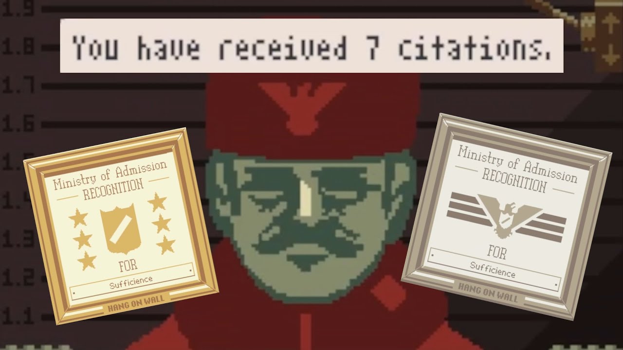 Sufficiently Sufficient | Papers, Please, Part 5