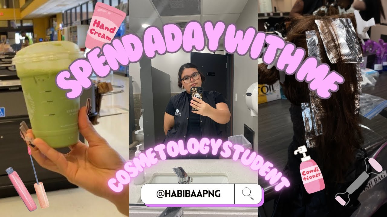 girly day in my life ❀ cosmetology student diaries  + GRWM ✨