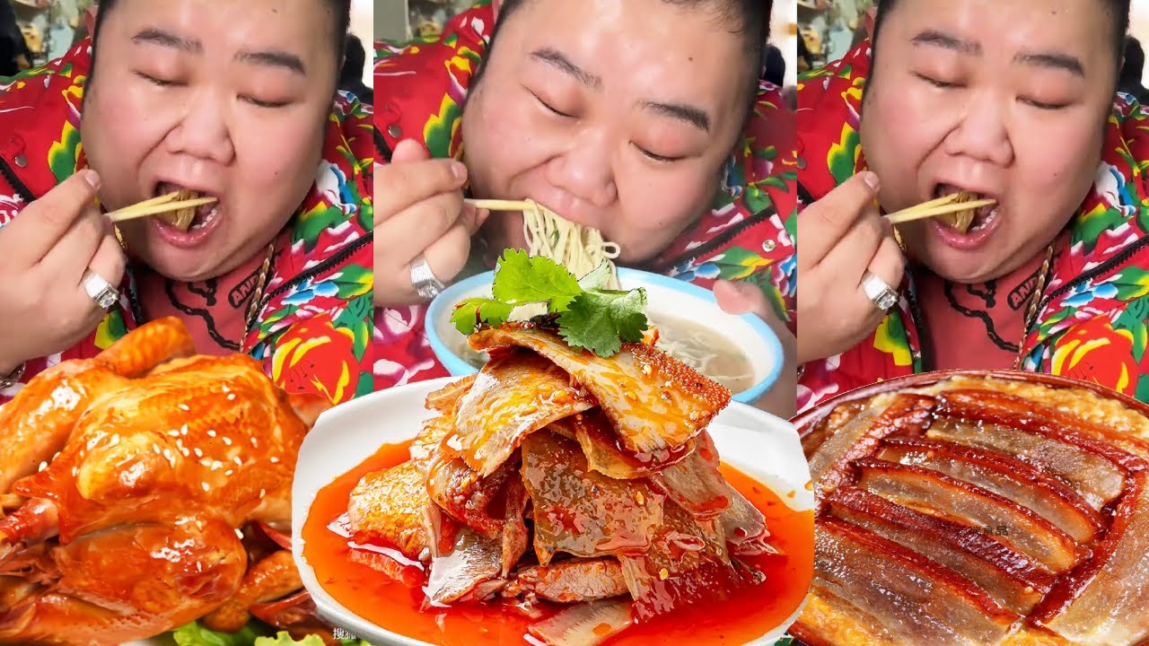 【大胃王挑戰】挑戰花100元吃哈爾濱特色炒菜！尖椒豆腐乾辣下飯，涼拌牛雜裹滿紅油香到流淚｜Food Challenge【櫻木花胖】