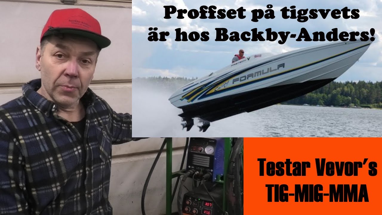 Proffset testar Vevor tig-svets!