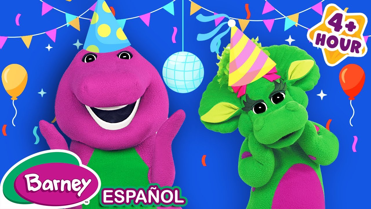 FIESTA DE BAILE | Musica y Movimiento para Niños | Episodios Completos | Barney en Español