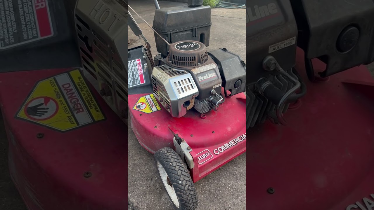 Toro Commercial Series 2 Cycle Suzuki After Carb Overhaull