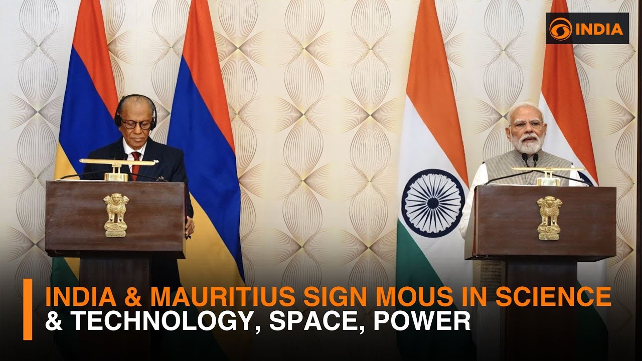 India & Mauritius sign MoUs in Science and Technology, Space, Power | Expert Insights