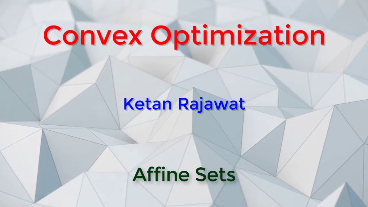 Affine Sets
