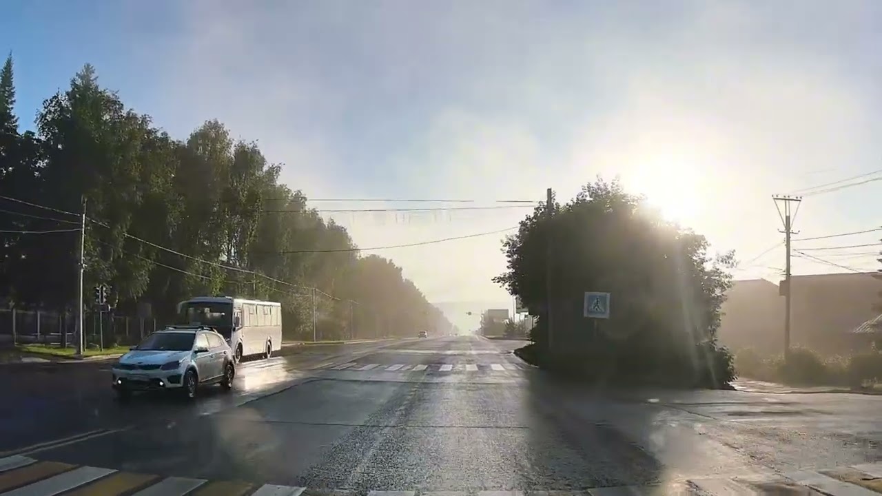 Белорецк  Солнечное утро после ночного дождя  Южный Урал  02 07 2025