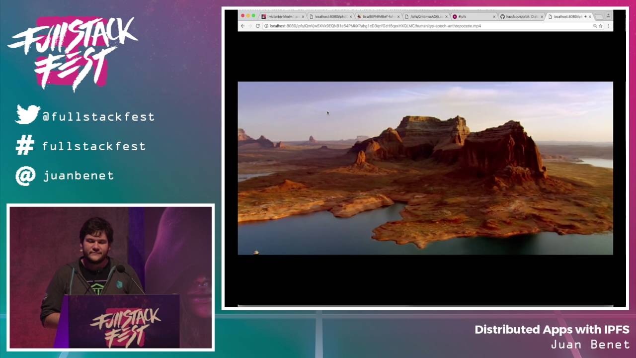 Distributed Apps with IPFS (Juan Benet) - Full Stack Fest 2016