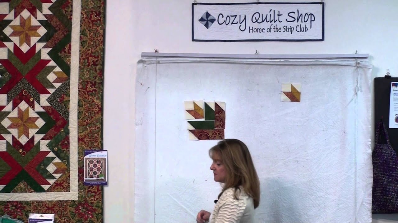Winter Solstice - Strip Presentation by Cozy Quilt Designs