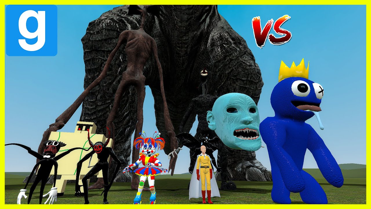 ALL TREVOR HENDERSON CREATURES RANDOM BATTLES PART 1 - Garry's Mod Sandbox