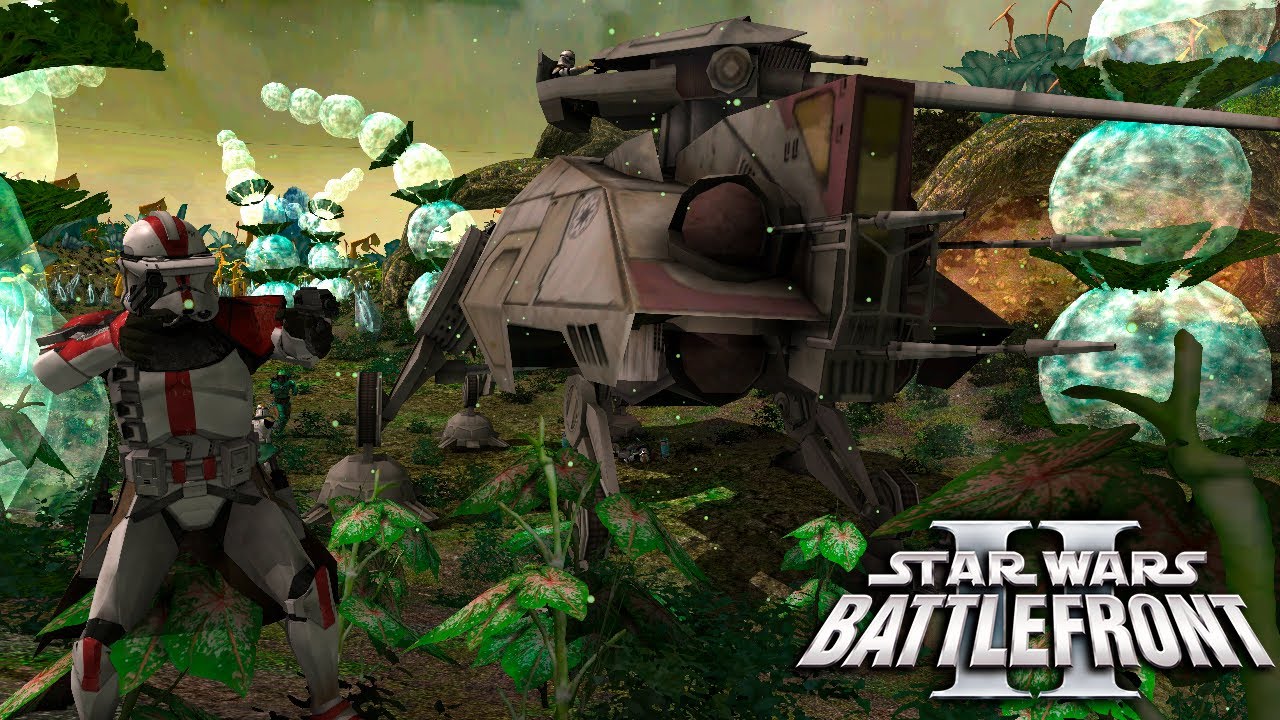 Star Wars Battlefront II - Felucia - Republic Side - Legends Mod Final Version