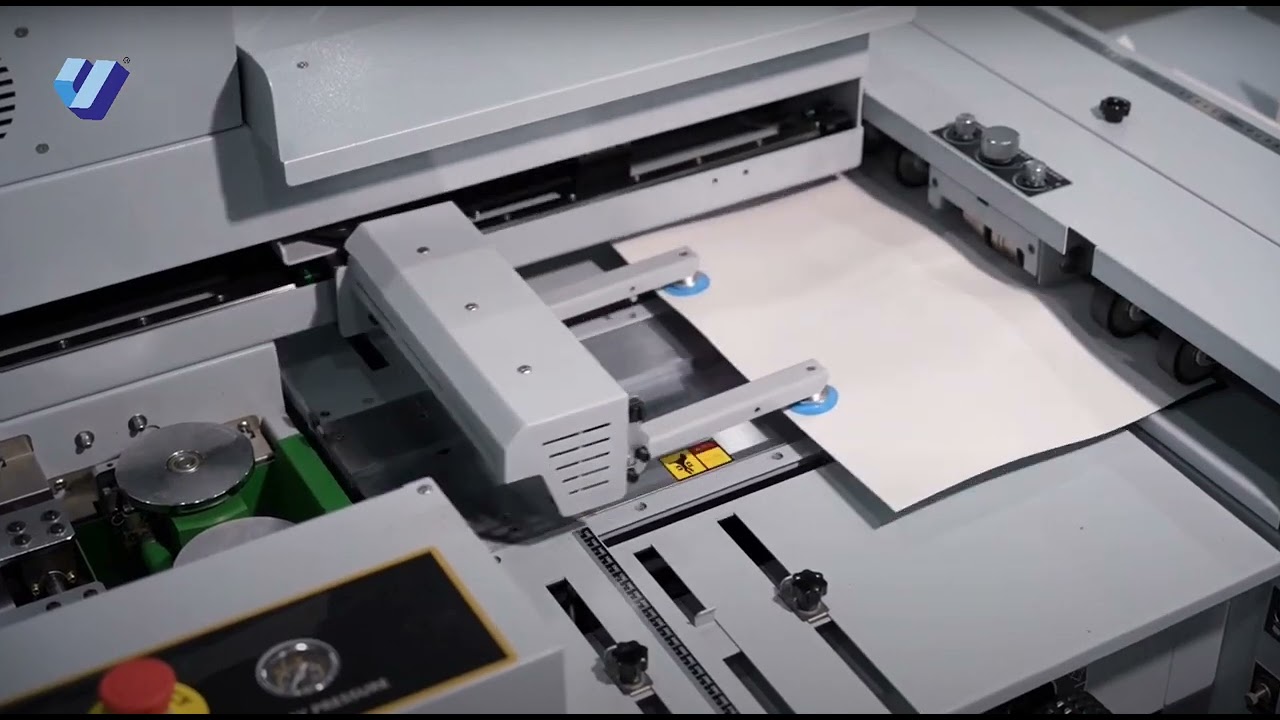 H20L PUR GLUE BINDING MACHINE WITH AUTO COVER CREASING