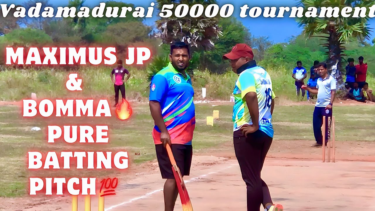 Not Out CC Vs Sourav CC | Day 1 Round 1 | Vadamadurai MCC 50K Tournament #indvseng #ausvswi