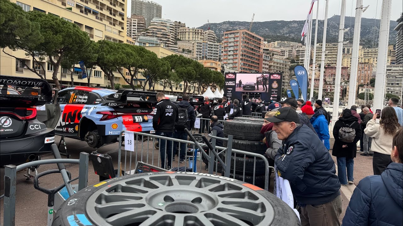Départ du ￼Rally Monte-Carlo WRC 2026
