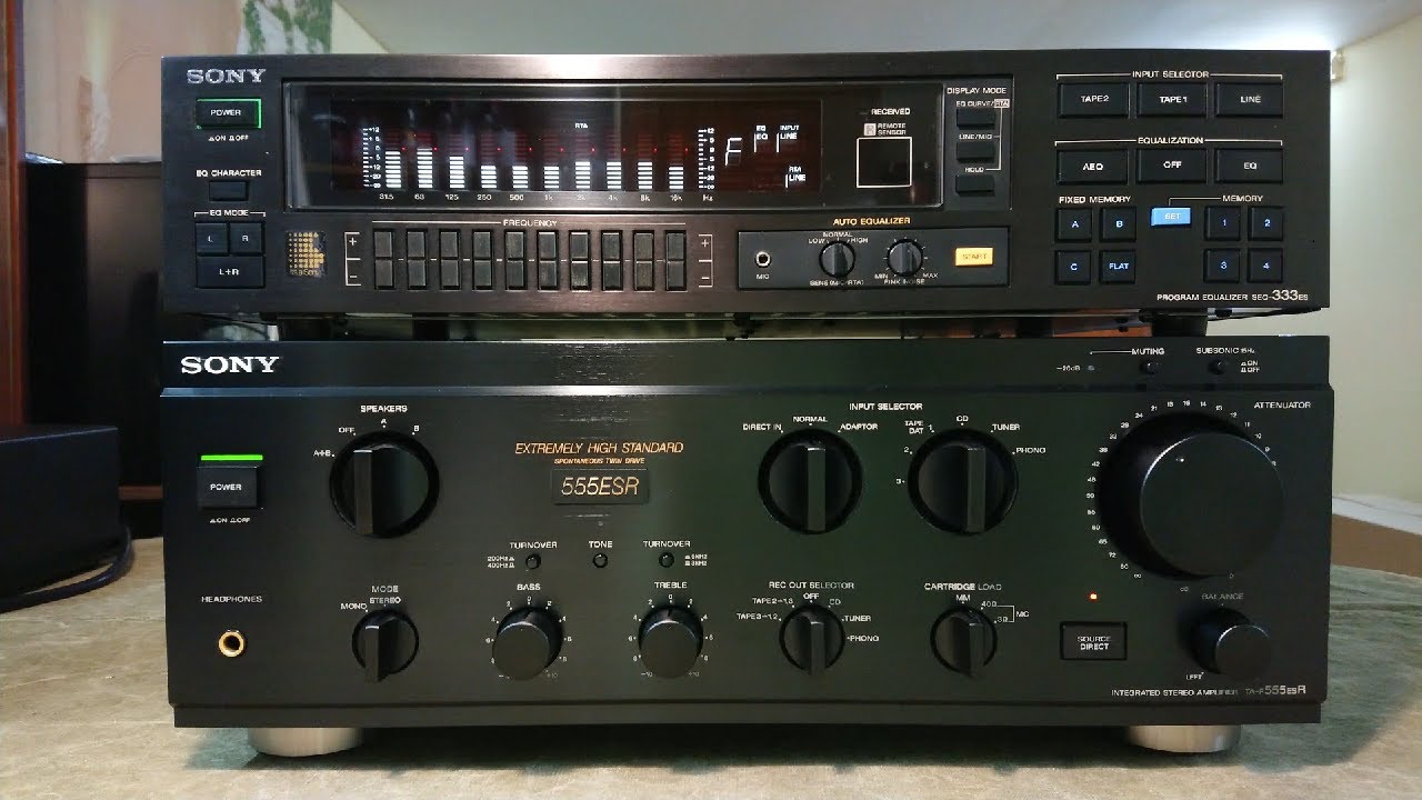Sony TA-F555ESR Demo