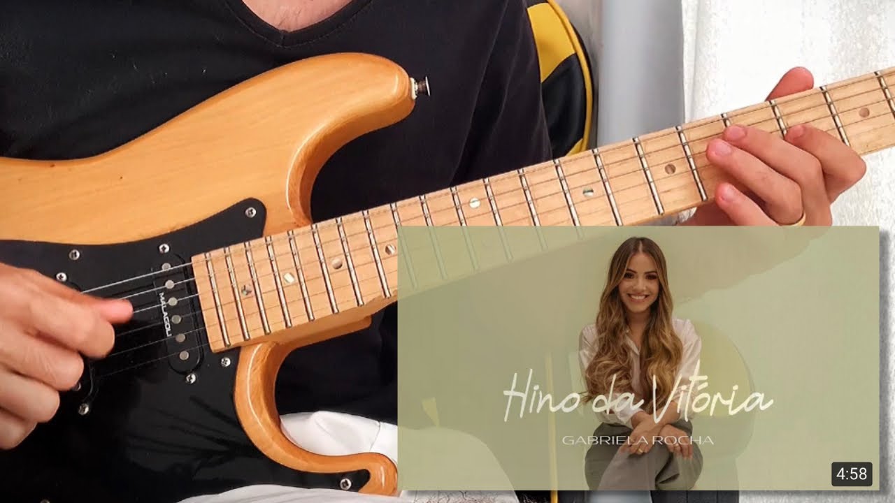 Guitarra Cover: Hino da Vitória - Gabriela Rocha