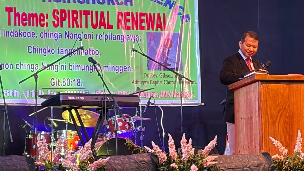 Tuesday Evening Message by Rev. Dr. Gibson Marak