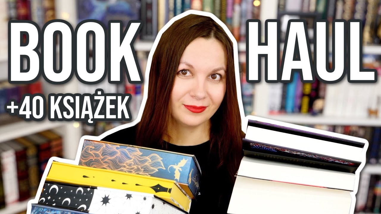 BOOK HAUL | +40 nowych książek! ✨📚