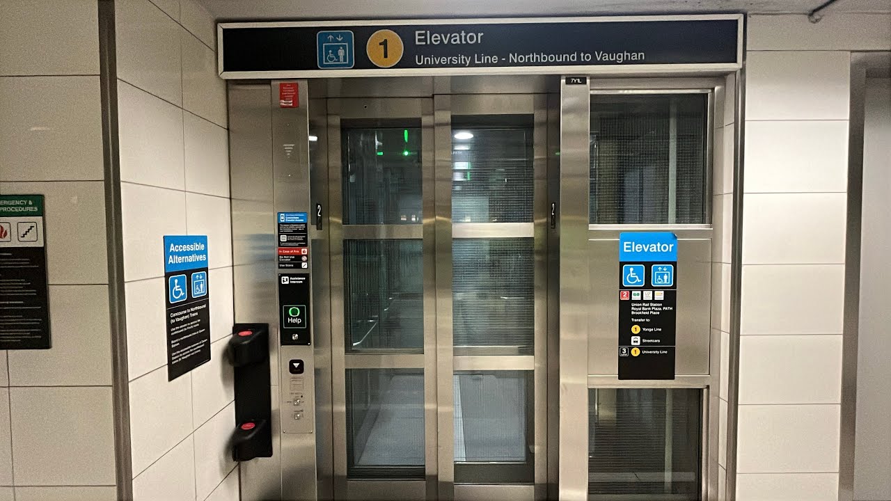 Refilming Elevators at Toronto TTC Union Subway Station 10/31/2025