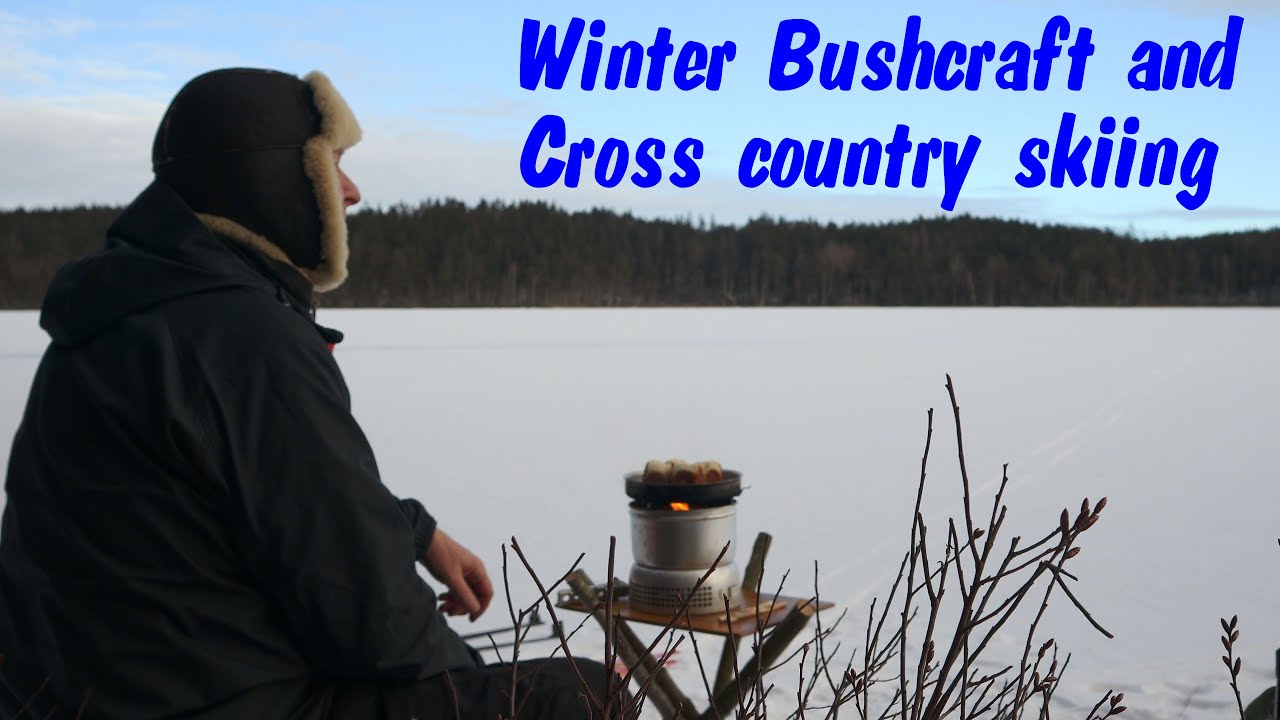 Winter Bushcraft and Cross country skiing, Wilderness adventure, Outdoor recreation, Solo backpack