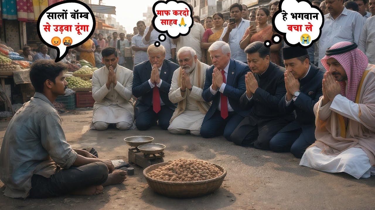 आखिर क्यों अमेरिका,चाइना सहित सभी देशों के प्रधानमंत्री झुक गए एक मुंगफली बेचने वाले के सामने...
