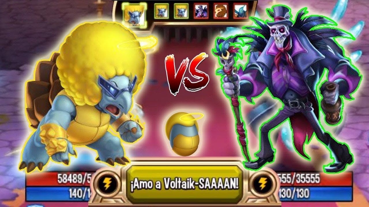 Monster Legends imigbo level 130 vs Baron Traitor combat best support monster