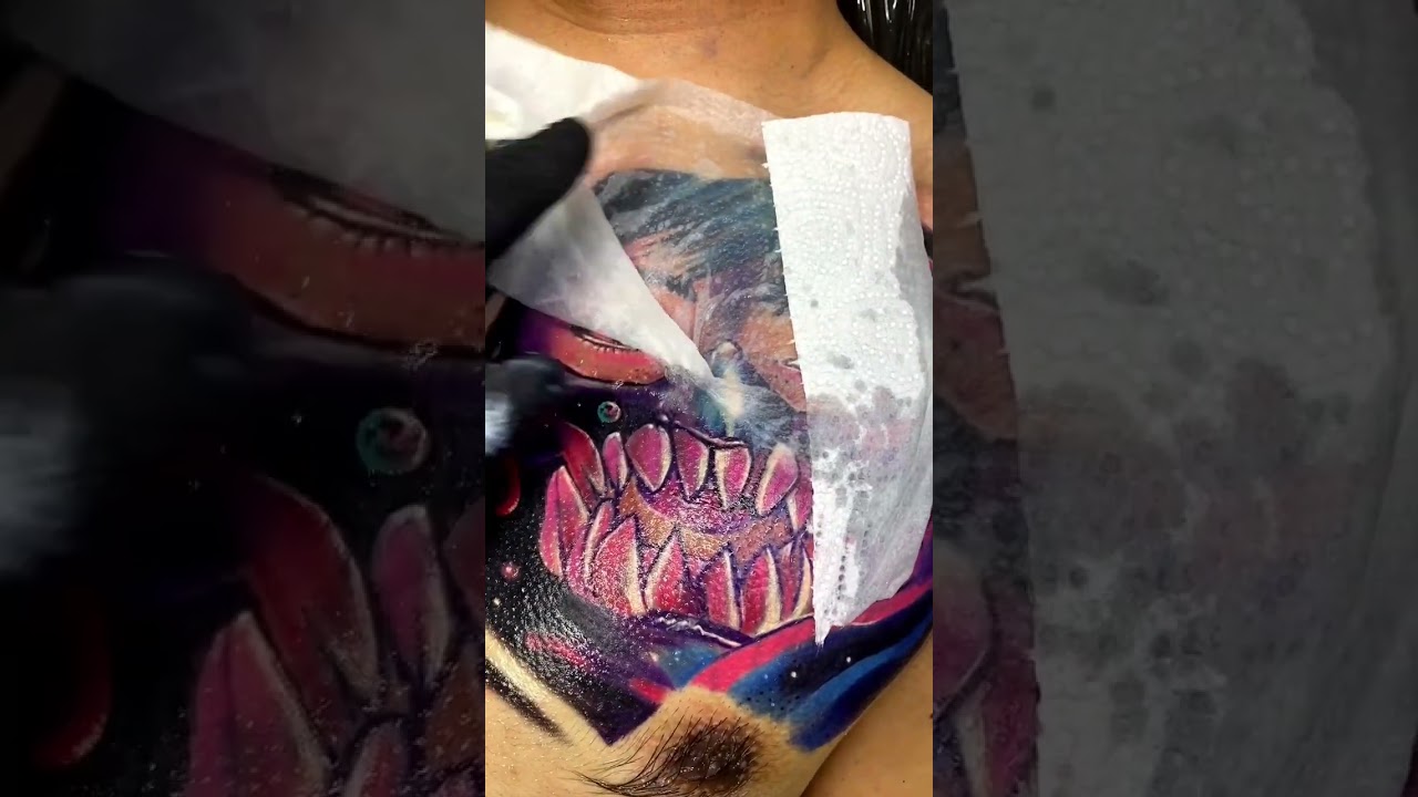 #7 COVER UP TATTOO #shorts #coveruptattoo  #tattoo #poland #art #shot #ink #color #top #newstatus
