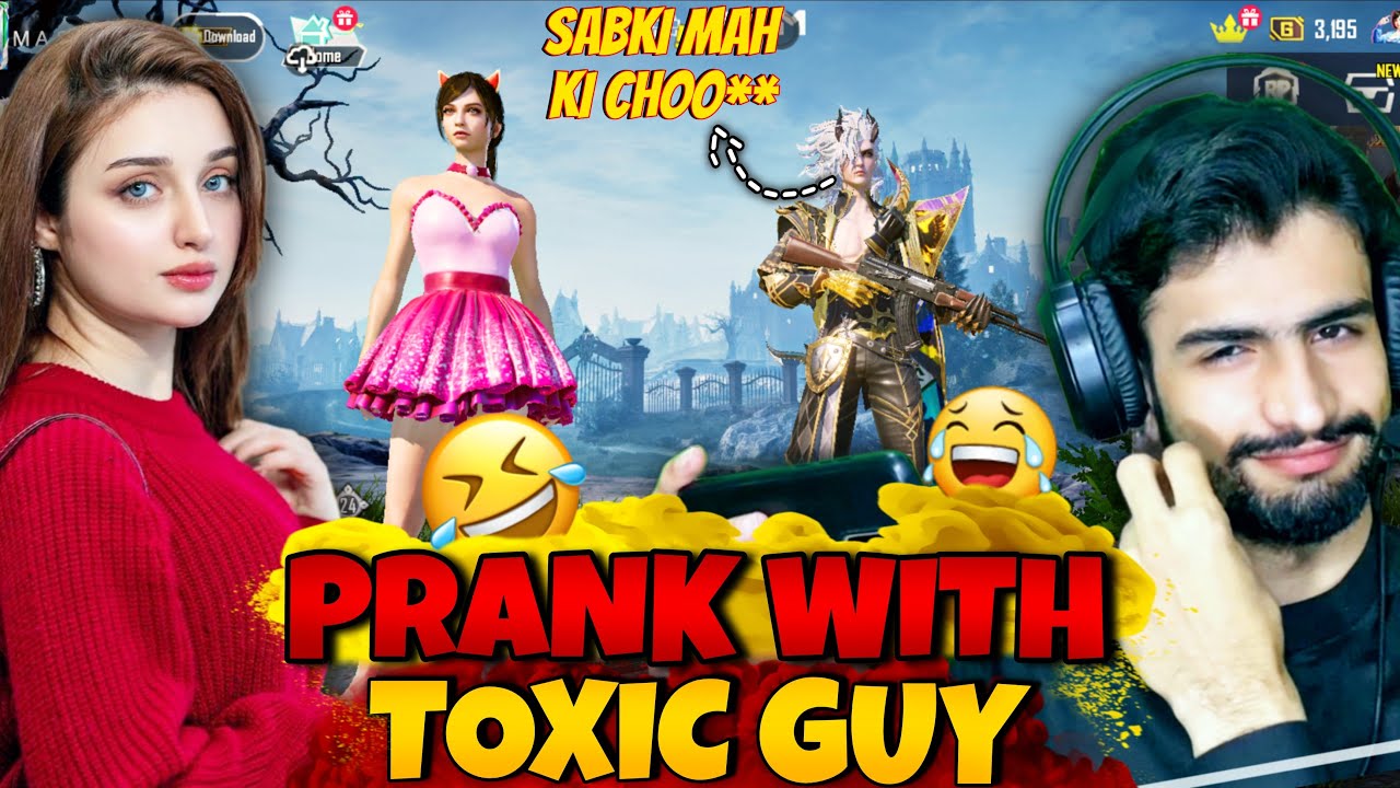 I Pranked With Random Toxic Guy 😅 in Girl Voice