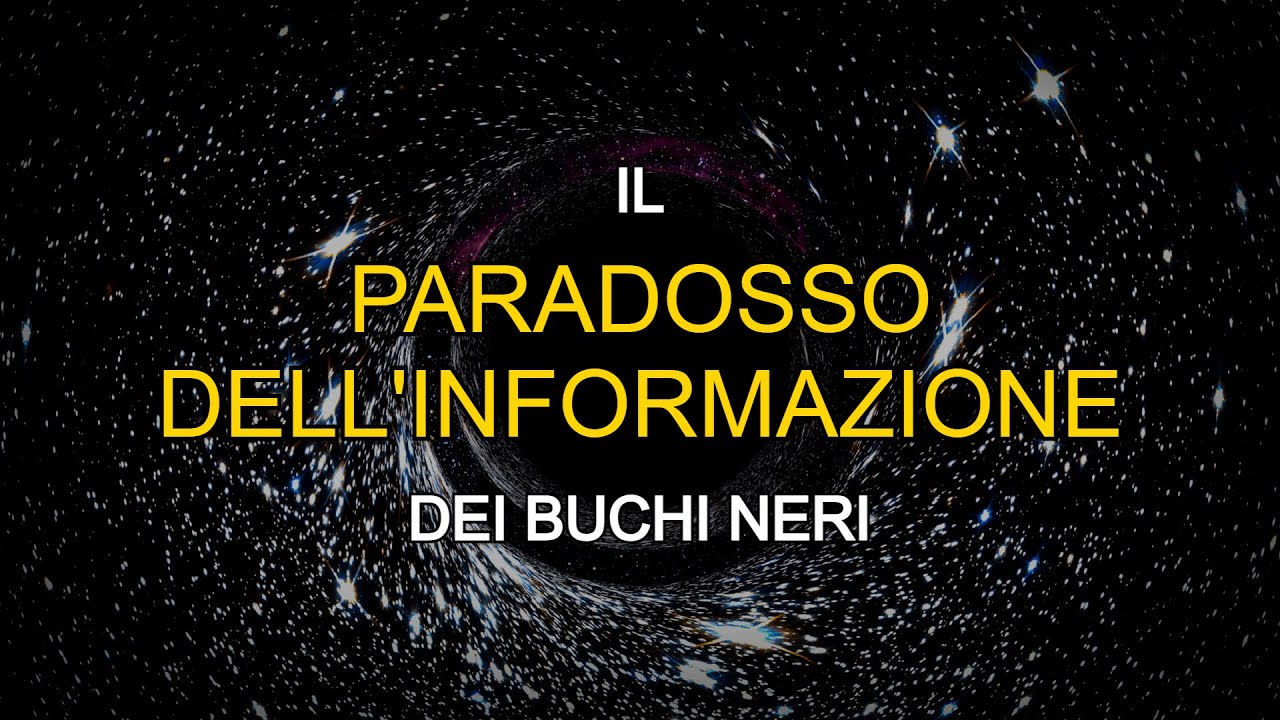 Vi spiego il paradosso dell'informazione senza usare le parole 