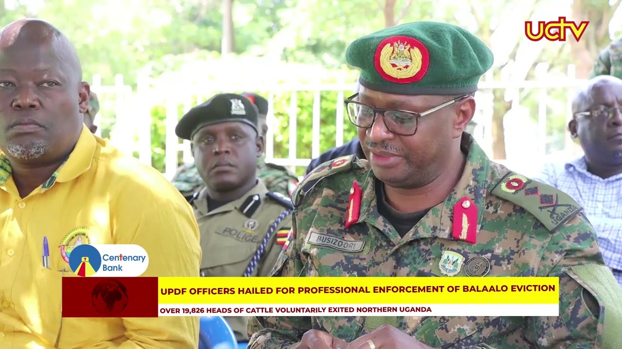 UPDF Officers Hailed for Professional Enforcement of Balaalo Eviction