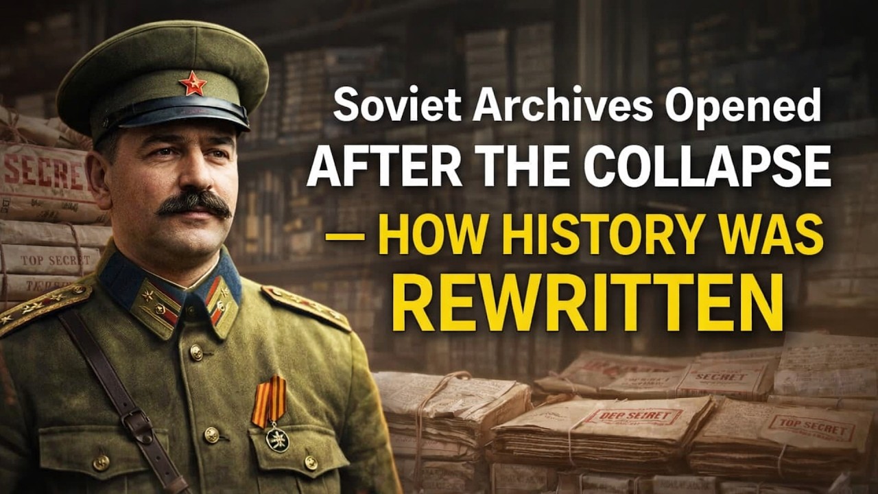 The Soviet Archives Opened After the Collapse — How History Was Rewritten.