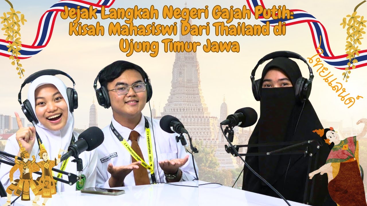 Tukar Cerita Lintas Negara: Mahasiswi Indonesia Asal Pattani & Siswa MAN 2 Banyuwangi.