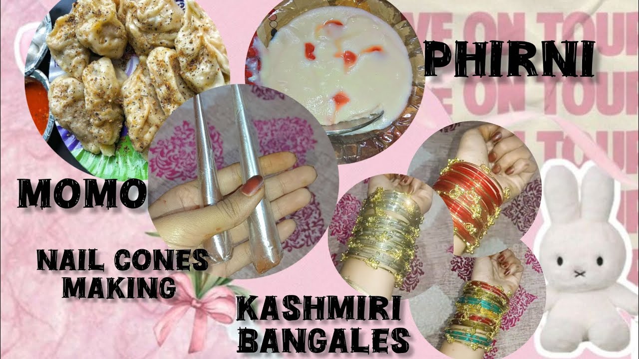 Ramadan Daily Vlog Day 20 |Iftar prep|nail cone |momo|phirni| |kashmiri bangles|Ramzan Routine Hindi