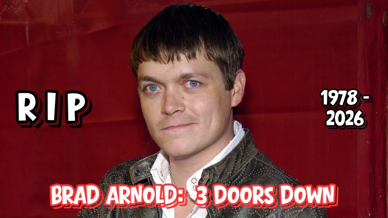 Фронтмен группы 3 Doors Down скончался в возрасте 47 лет: трагическая смерть Брэда Арнольда! 🙏 #rip