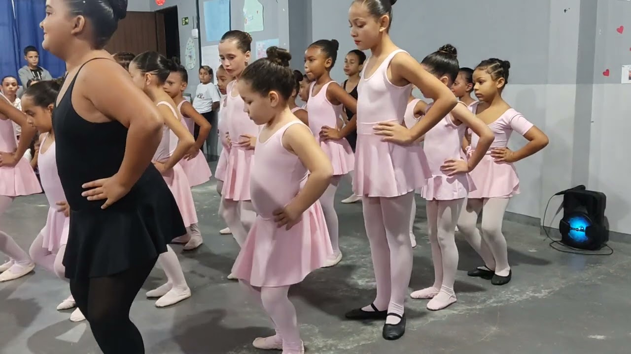 Apresentação da minha irmã no balé