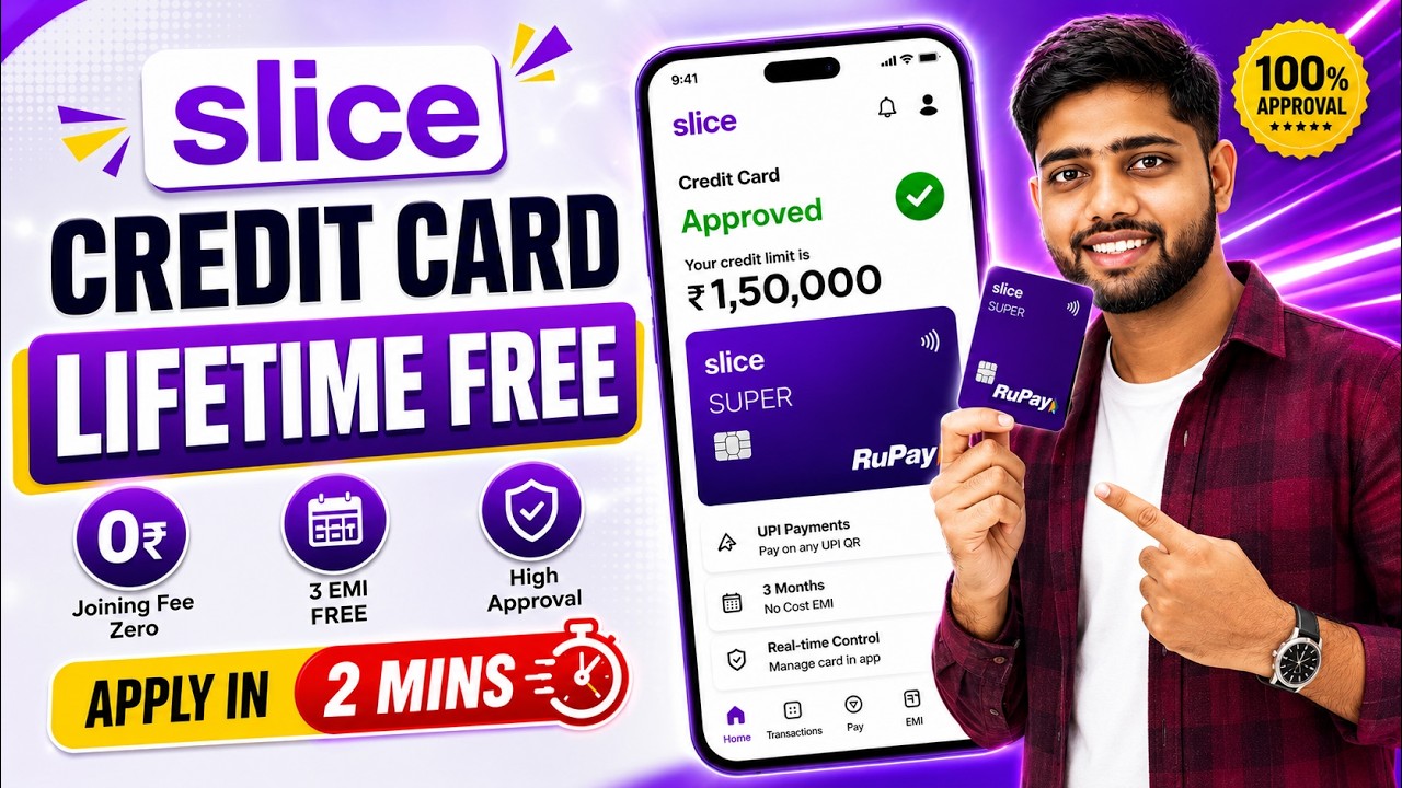 How to Apply for Slice Credit Card || How to Apply for Slice RuPay Credit Card || How to Apply fo...
