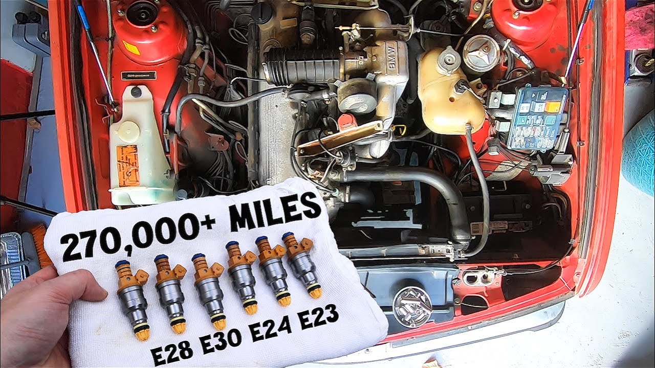 35 Year old BMW Injector Repair/ Replacement 1988 E28 535is || M30 Teardown & Rebuild