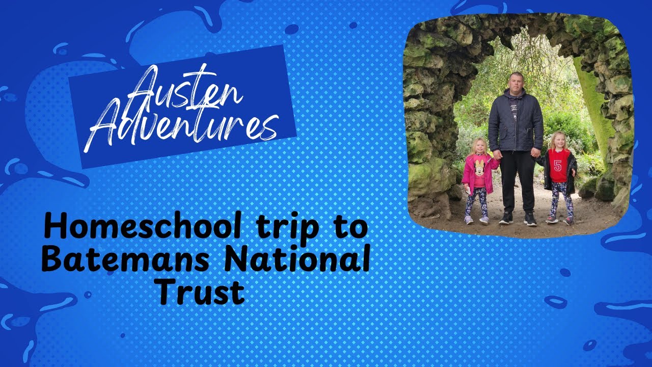 First home schooling trip to Batemans National trust HD 1080p