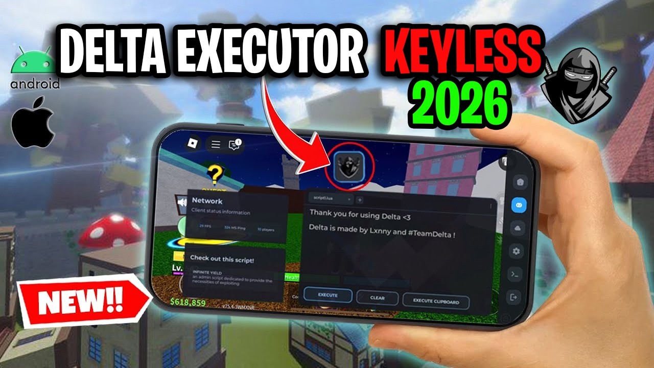 Delta Executor Mobile Tutorial (iOS & Android) – 2026 Guide