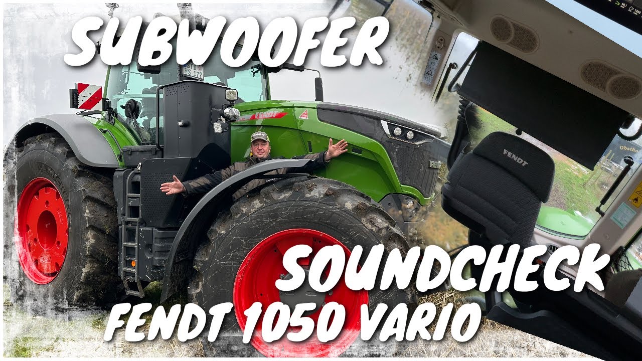 Obsthof Raddatz - FENDT 1050 VARIO | FENDT ONE System | Soundcheck | SUBWOOFER | PROFI+ | TEIL 10