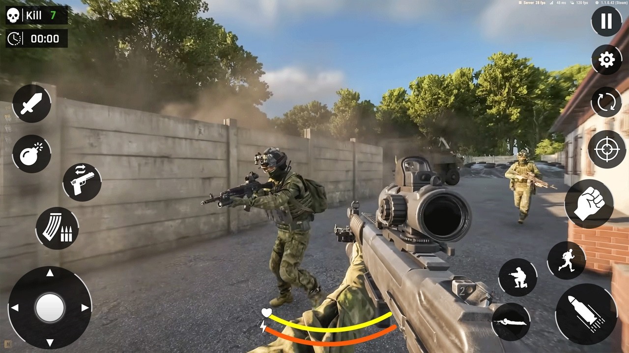 Real Commando Secret Mission - Banduk Wala Game Android Gameplay iOS