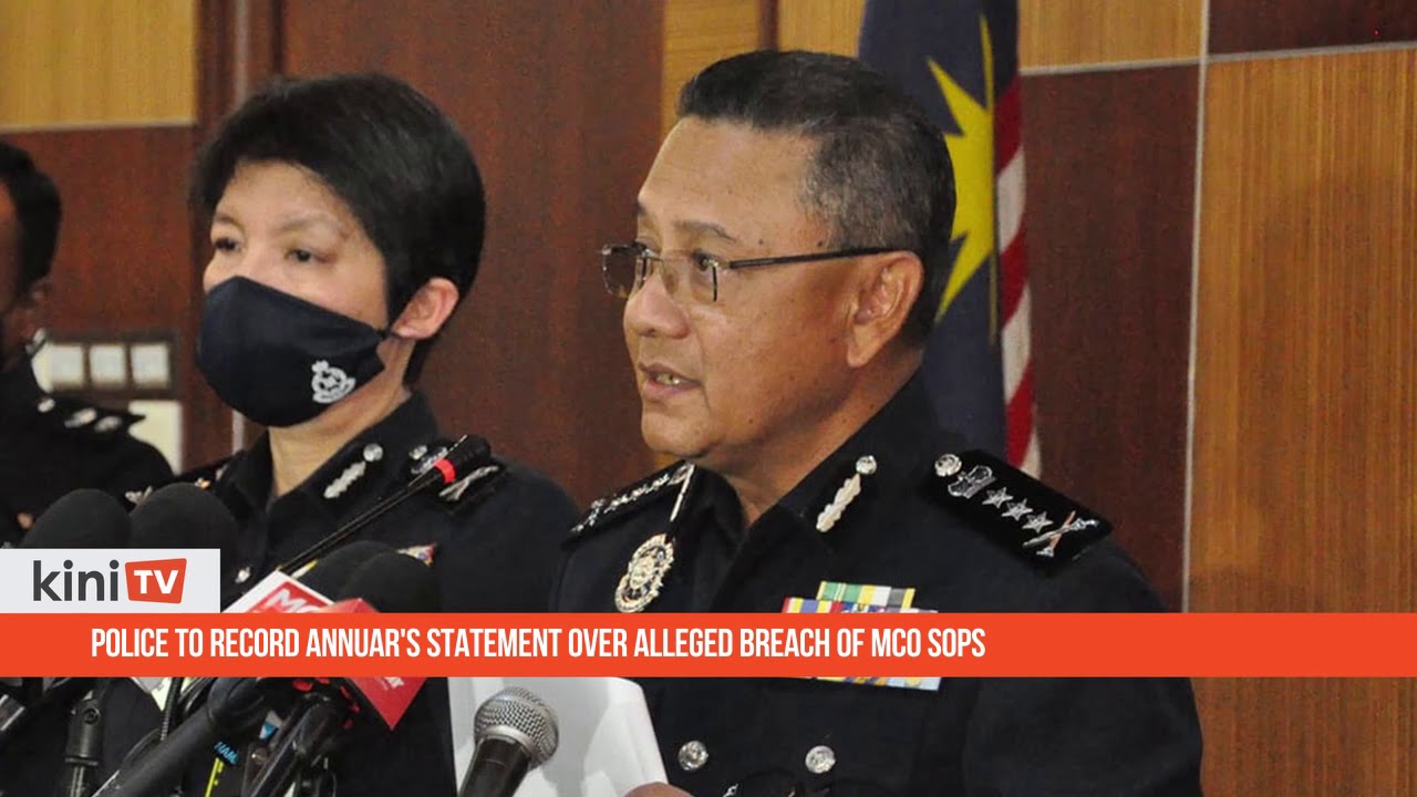 Police to record Annuar's statement over alleged breach of MCO SOPs