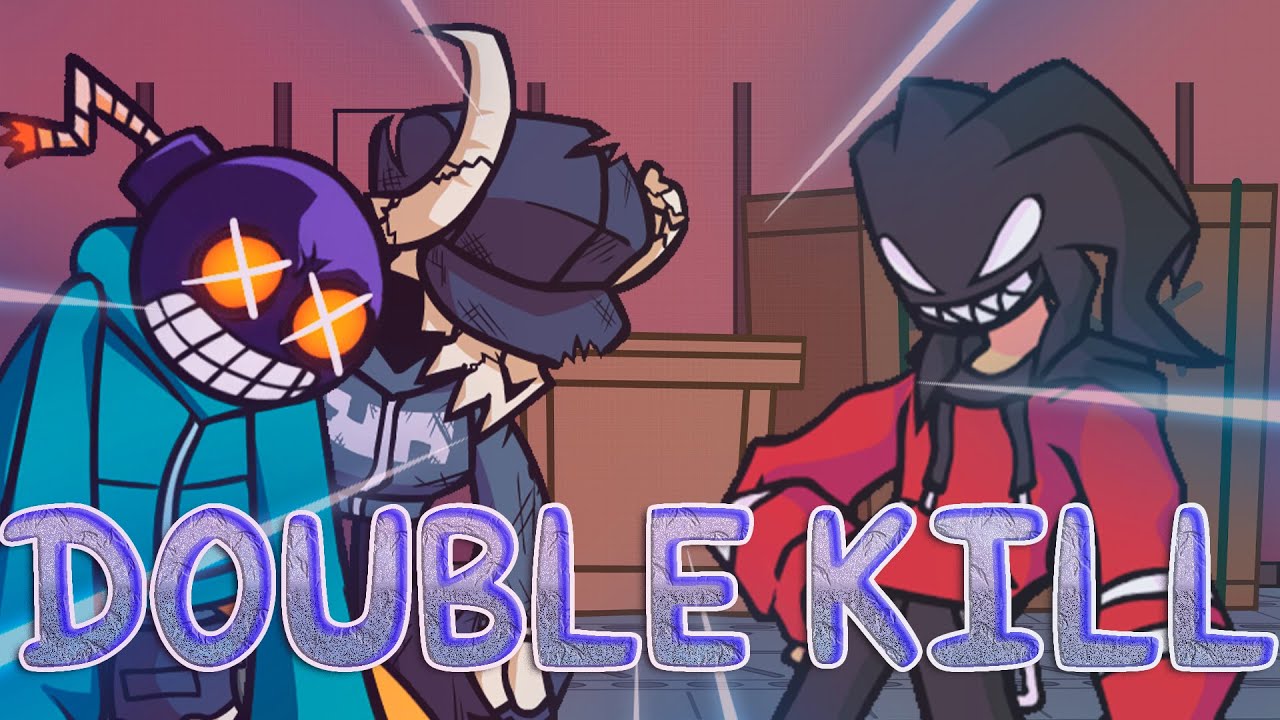 Double Kill But Tabi, Whitty And AGOTI Sing It (FNF Cover)