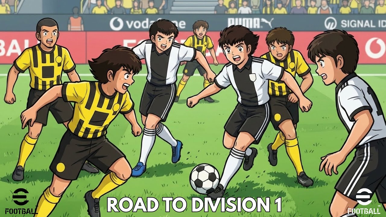 eFOOTBALL ROAD TO DIVISION 1 - USCIAMO INDENNI DA DUE PARTITE BELLE TOSTE