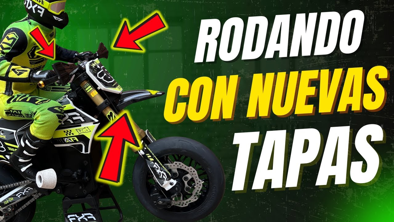 LOSI PROMOTO SM 😛 ESTRENAMOS NUEVO CARENADO Y NUEVOS PATINES! 👌