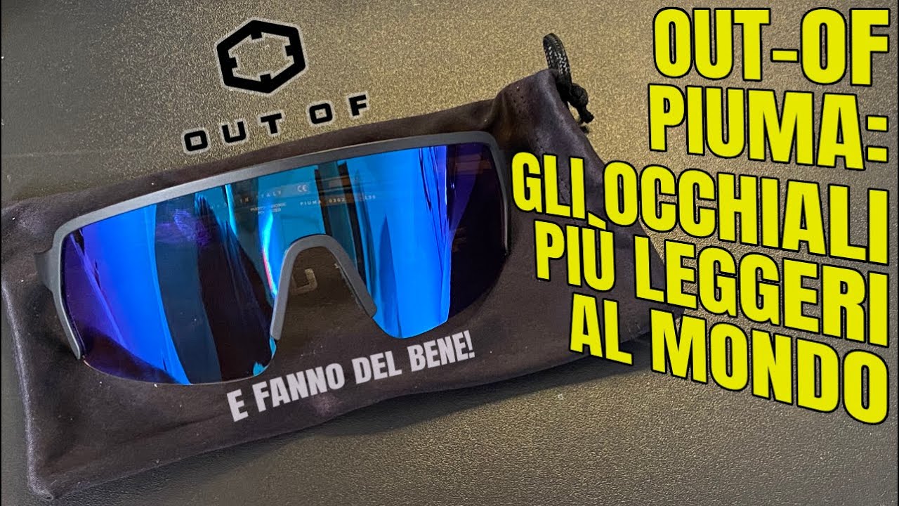 Out-Of Piuma: gli occhiali da bici più leggeri al mondo che fanno del bene!
