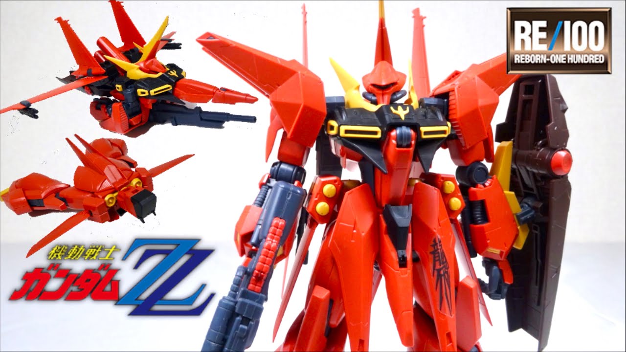 【機動戦士ガンダム&Zeta;&Zeta; 】RE1/100 バウを変形合体させる！ヲタファの変形&times;3 / RE/100 AMX-107 BAWOO