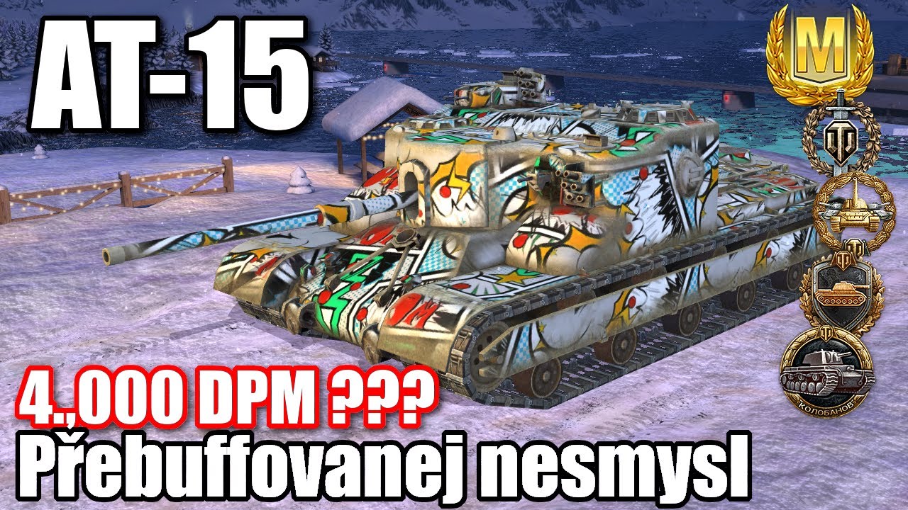 AT-15 - Přebuffovanej NESMYSL (Kolobanov) - komentovaný replay