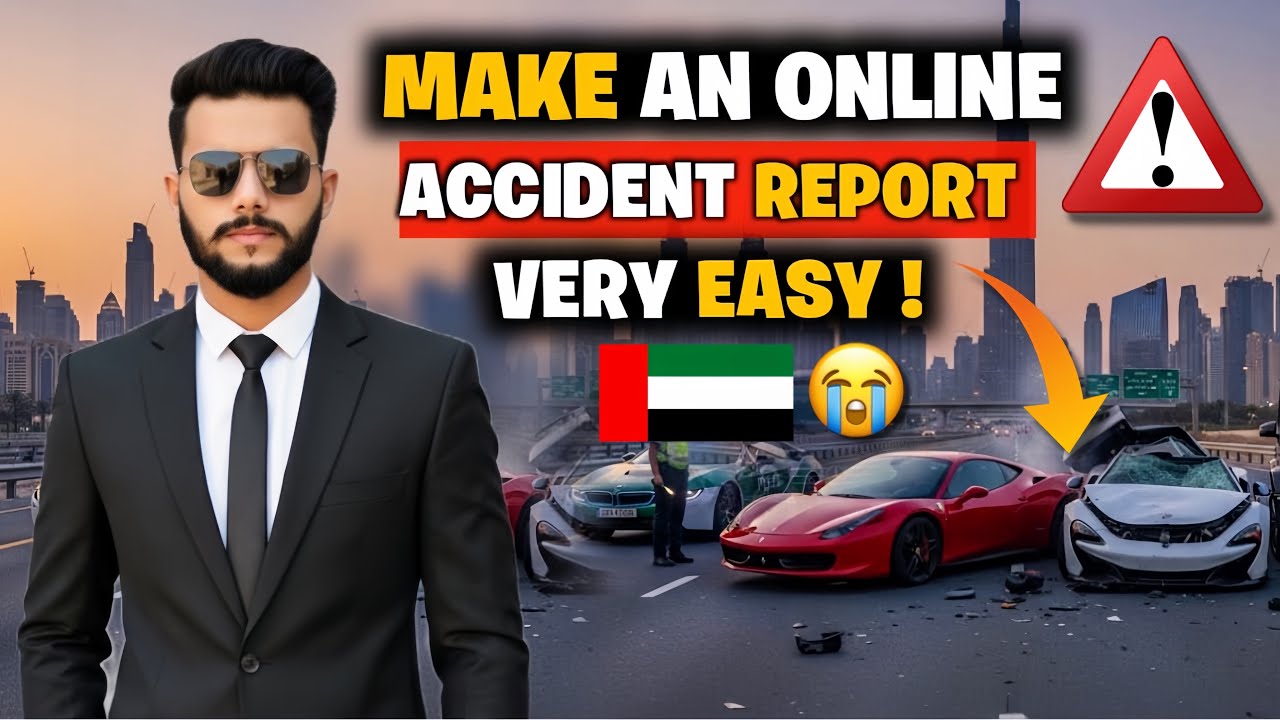 How to Make an Online Accident Report in Dubai | Dubai ma Accident Report Banany ka Tarika 